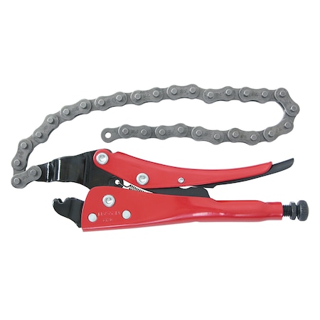 Urrea Heavy duty Chain clamp locking plier 9-27/32 in 4120
